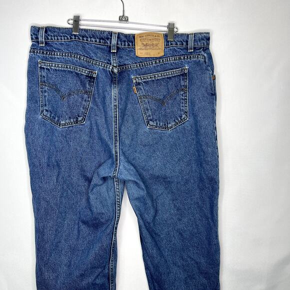 VTG Levis 9922 orange tab jeans 950 tapered leg womens 20M USA made - Picture 7 of 12